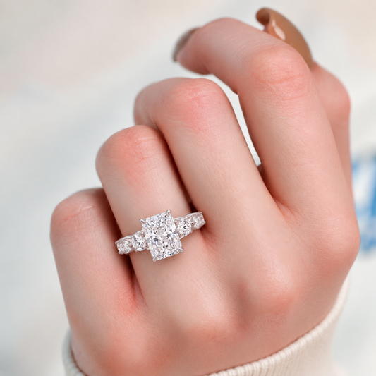 Radiant Round Marquise sides