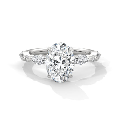 Oval Marquise Shoulder