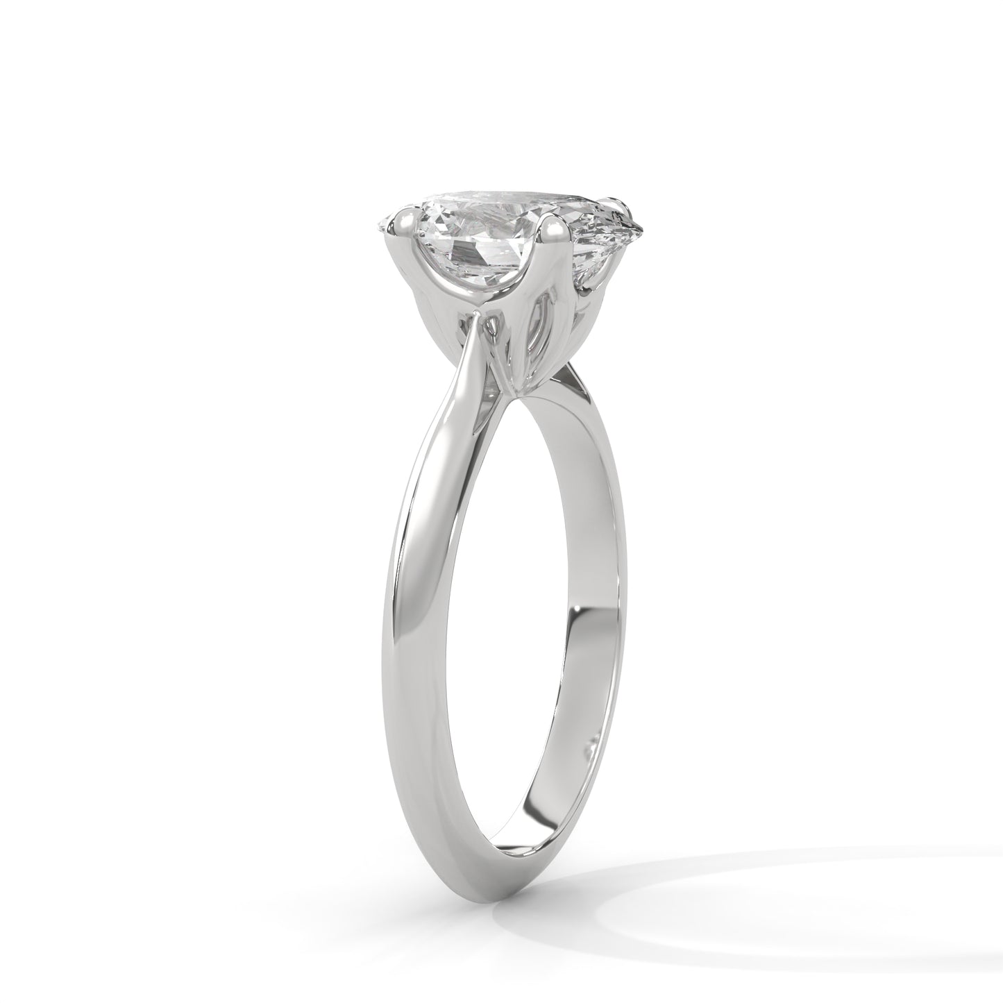 Classic Oval Solitaire Ring