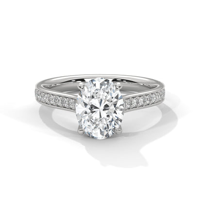 Oval Pave Set