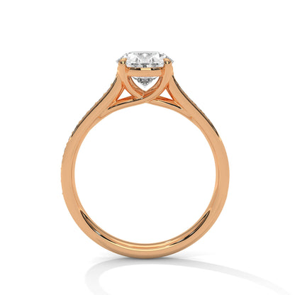 Oval Pave Set