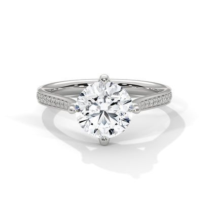 Round 4 Prong Pave set