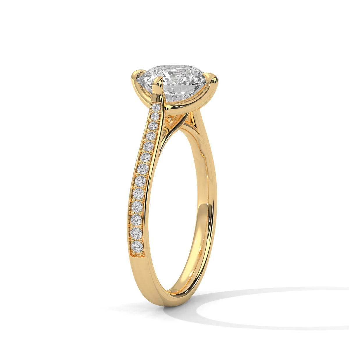 Round 4 Prong Pave set
