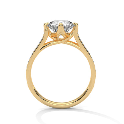 Round 4 Prong Pave set