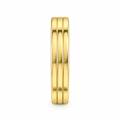 Unique Men's Solitaire Ring