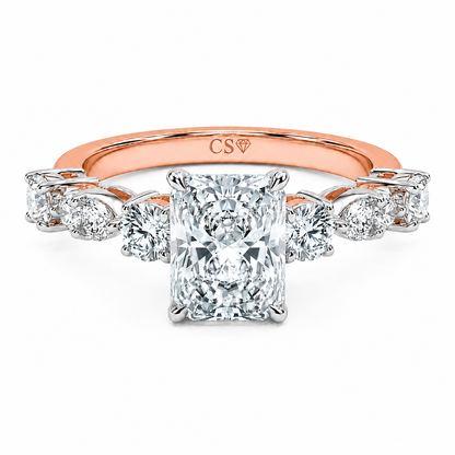 Radiant Round Marquise sides