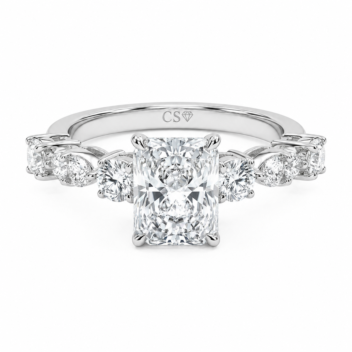 Radiant Round Marquise sides