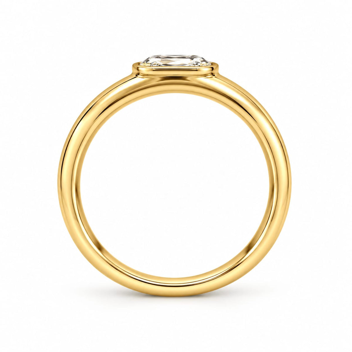 Classic Men's Solitaire Ring