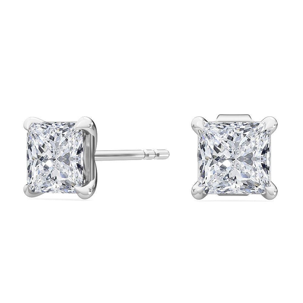 4 Prong Princess Studs