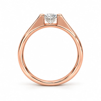 Handsome Men's Solitaire Ring