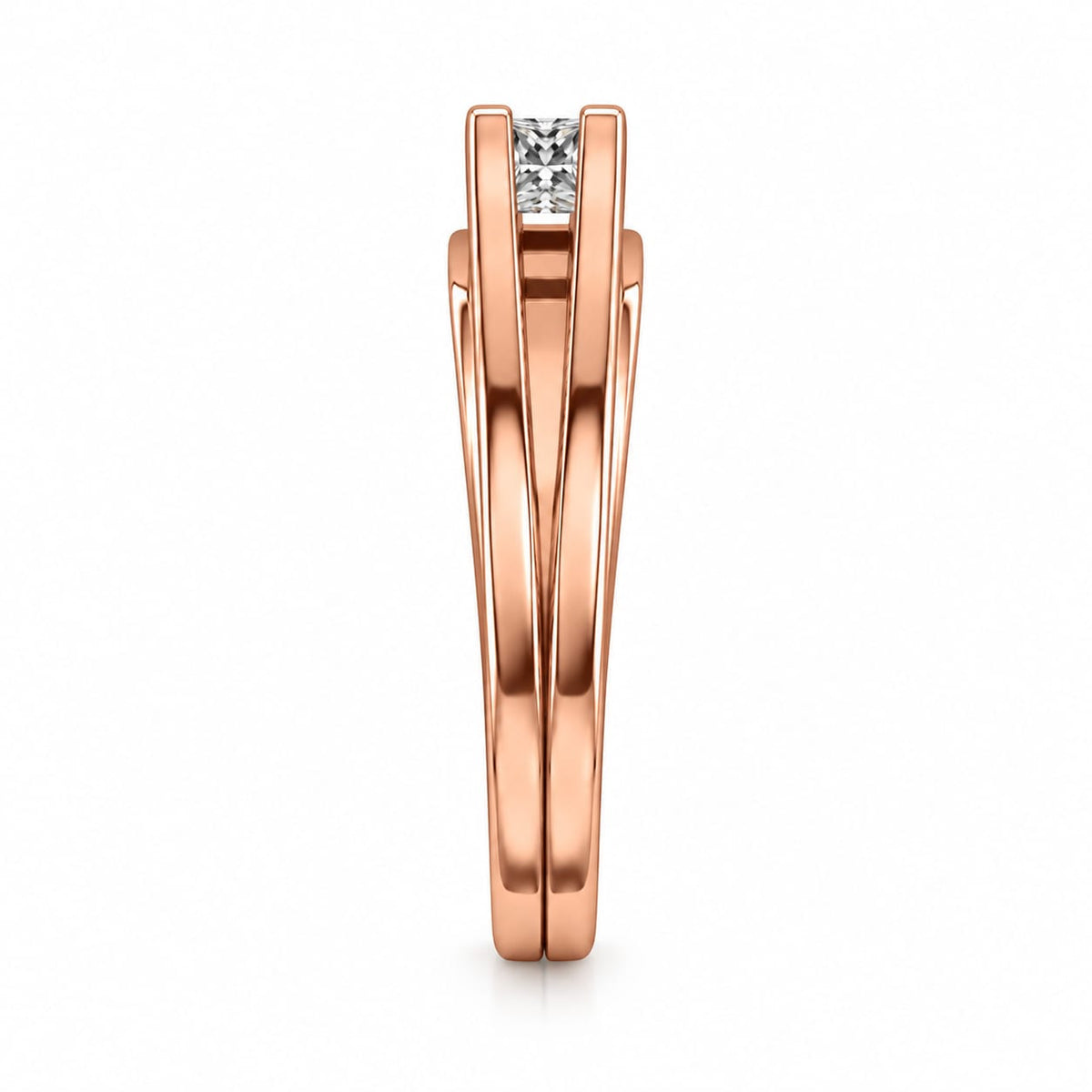 Handsome Men's Solitaire Ring