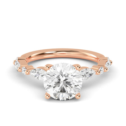 Round Marquise Shoulder