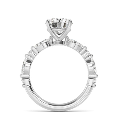 Round Marquise Shoulder