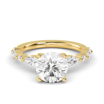 Round Marquise Shoulder