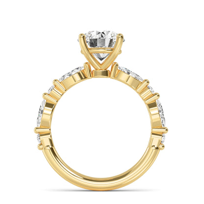 Round Marquise Shoulder