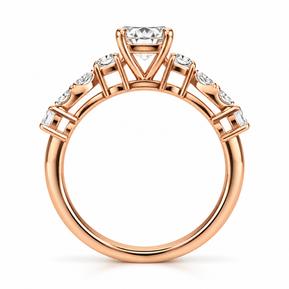 Radiant Round Marquise sides