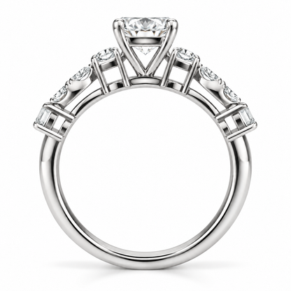 Radiant Round Marquise sides