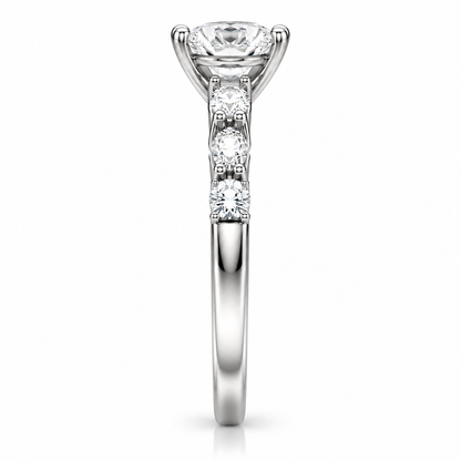Radiant Round Marquise sides