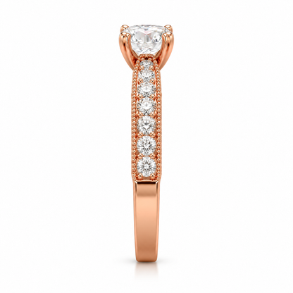 Surface Prong Pave Set