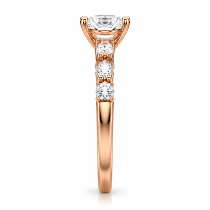 Radiant Round Marquise sides