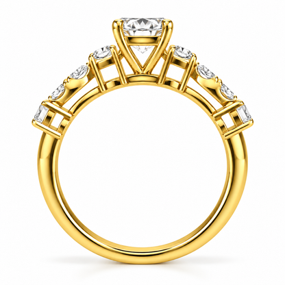 Radiant Round Marquise sides