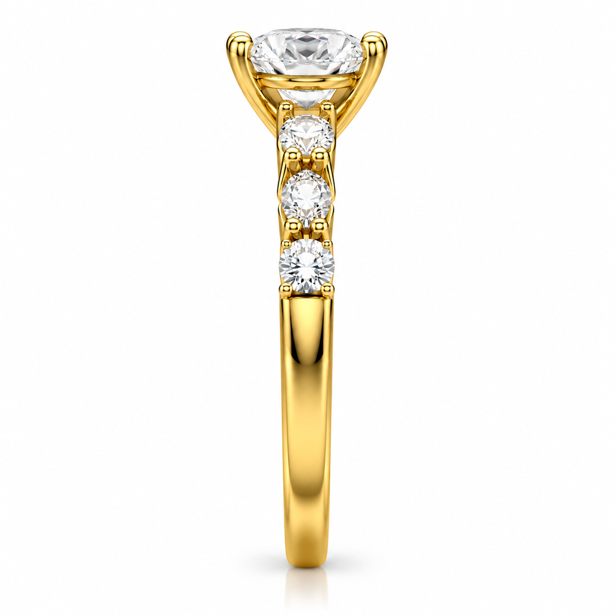 Radiant Round Marquise sides