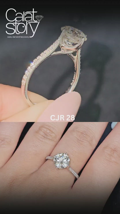 Round 4 Prong Pave set