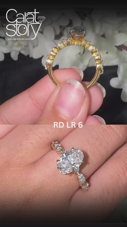 Oval Marquise Shoulder